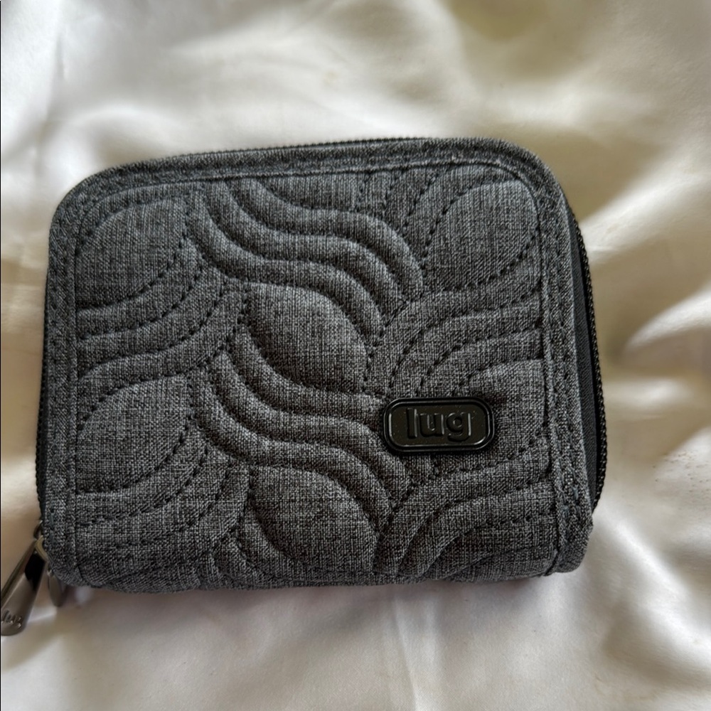 Lug Gray Quilted Wallet